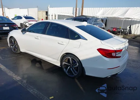 2019 Honda Accord Sport 2.0T z USA, uszkodzony, nr VIN 1HGCV2F3XKA001862